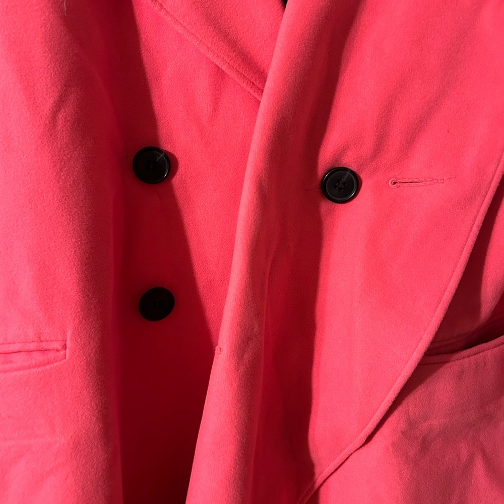 ASOS Design Asymmetric Front Coat - Picture 5 of 8